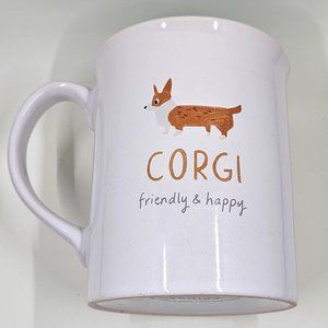 Fringe Studio Mug CORGI Friendly & Happy 🐕🐶☕  (Hard to Find!)